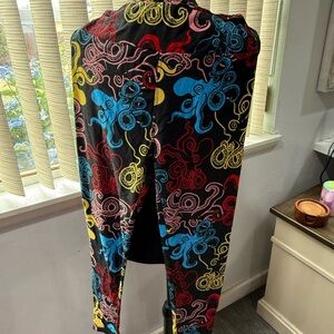 LuLaRoe Vibrant Swirl octopus Leggings
